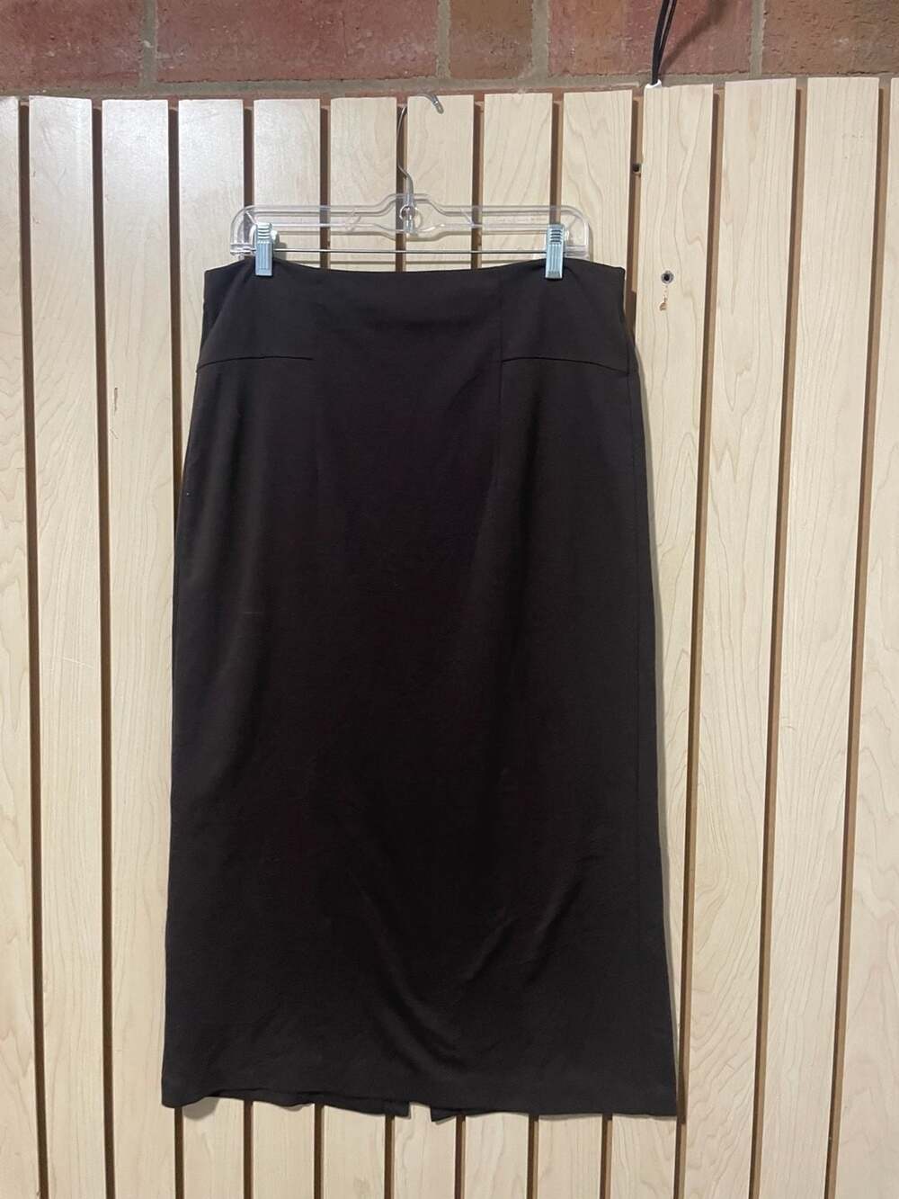 Cato Women's Brown Midi Pencil Skirt Size Medium